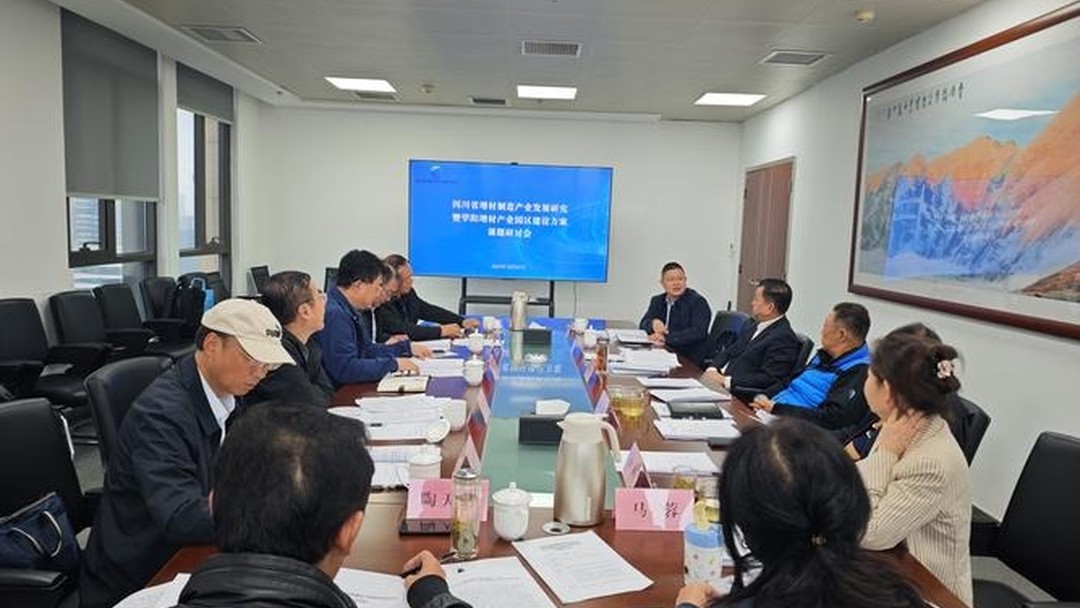 研究者在会议中核对材料